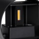 GloboStar® AXIS-R 60637 Φωτιστικό Τοίχου - Απλίκα Αρχιτεκτονικού Φωτισμού Εσωτερικού/Εξωτερικού Χώρου Up & Down LED 10W 1150lm 10 έως 60° AC 220-240V Αδιάβροχο IP65 Μ10 x Π10 x Υ10cm - Θερμό Λευκό 2700K - Μαύρο - Bridgelux Chip - 3 Years Warranty GloboStar® AXIS-R 60637 Φωτιστικό Τοίχου - Απλίκα Αρχιτεκτονικού Φωτισμού Εσωτερικού/Εξωτερικού Χώρου Up & Down LED 10W 1150lm 10 έως 60° AC 220-240V Αδιάβροχο IP65 Μ10 x Π10 x Υ10cm - Θερμό Λευκό 2700K - Μαύρο - Bridgelux Chip - 3 Years Warranty