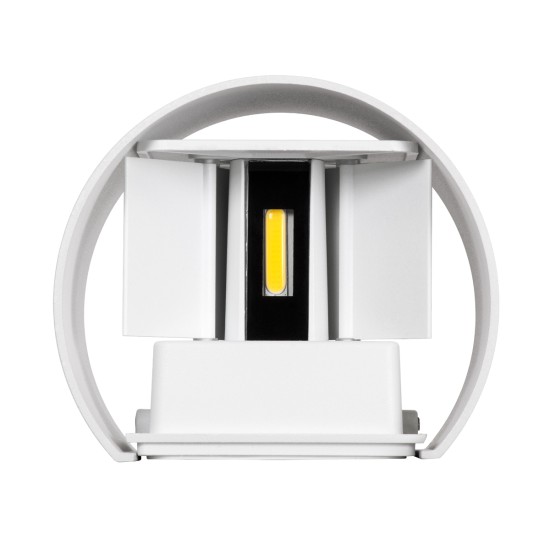 GloboStar® AXIS-R 60638 Φωτιστικό Τοίχου - Απλίκα Αρχιτεκτονικού Φωτισμού Εσωτερικού/Εξωτερικού Χώρου Up & Down LED 10W 1200lm 10 έως 60° AC 220-240V Αδιάβροχο IP65 Μ10 x Π10 x Υ10cm - Φυσικό Λευκό 4500K - Λευκό - Bridgelux Chip - 3 Years Warranty GloboStar® AXIS-R 60638 Φωτιστικό Τοίχου - Απλίκα Αρχιτεκτονικού Φωτισμού Εσωτερικού/Εξωτερικού Χώρου Up & Down LED 10W 1200lm 10 έως 60° AC 220-240V Αδιάβροχο IP65 Μ10 x Π10 x Υ10cm - Φυσικό Λευκό 4500K - Λευκό - Bridgelux Chip - 3 Years Warranty