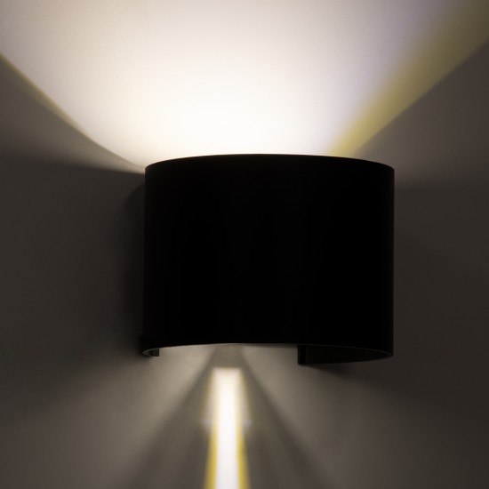 GloboStar® AXIS-R 60640 Φωτιστικό Τοίχου - Απλίκα Αρχιτεκτονικού Φωτισμού Εσωτερικού/Εξωτερικού Χώρου Up & Down LED 10W 1200lm 10 έως 60° AC 220-240V Αδιάβροχο IP65 Μ10 x Π10 x Υ10cm - Φυσικό Λευκό 4500K - Μαύρο - Bridgelux Chip - 3 Years Warranty GloboStar® AXIS-R 60640 Φωτιστικό Τοίχου - Απλίκα Αρχιτεκτονικού Φωτισμού Εσωτερικού/Εξωτερικού Χώρου Up & Down LED 10W 1200lm 10 έως 60° AC 220-240V Αδιάβροχο IP65 Μ10 x Π10 x Υ10cm - Φυσικό Λευκό 4500K - Μαύρο - Bridgelux Chip - 3 Years Warranty