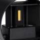 GloboStar® AXIS-R 60640 Φωτιστικό Τοίχου - Απλίκα Αρχιτεκτονικού Φωτισμού Εσωτερικού/Εξωτερικού Χώρου Up & Down LED 10W 1200lm 10 έως 60° AC 220-240V Αδιάβροχο IP65 Μ10 x Π10 x Υ10cm - Φυσικό Λευκό 4500K - Μαύρο - Bridgelux Chip - 3 Years Warranty GloboStar® AXIS-R 60640 Φωτιστικό Τοίχου - Απλίκα Αρχιτεκτονικού Φωτισμού Εσωτερικού/Εξωτερικού Χώρου Up & Down LED 10W 1200lm 10 έως 60° AC 220-240V Αδιάβροχο IP65 Μ10 x Π10 x Υ10cm - Φυσικό Λευκό 4500K - Μαύρο - Bridgelux Chip - 3 Years Warranty