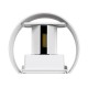 GloboStar® AXIS-R 60641 Φωτιστικό Τοίχου - Απλίκα Αρχιτεκτονικού Φωτισμού Εσωτερικού/Εξωτερικού Χώρου Up & Down LED 10W 1250lm 10 έως 60° AC 220-240V Αδιάβροχο IP65 Μ10 x Π10 x Υ10cm - Ψυχρό Λευκό 6000K - Λευκό - Bridgelux Chip - 3 Years Warranty GloboStar® AXIS-R 60641 Φωτιστικό Τοίχου - Απλίκα Αρχιτεκτονικού Φωτισμού Εσωτερικού/Εξωτερικού Χώρου Up & Down LED 10W 1250lm 10 έως 60° AC 220-240V Αδιάβροχο IP65 Μ10 x Π10 x Υ10cm - Ψυχρό Λευκό 6000K - Λευκό - Bridgelux Chip - 3 Years Warranty