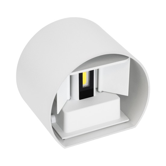 GloboStar® AXIS-R 60641 Φωτιστικό Τοίχου - Απλίκα Αρχιτεκτονικού Φωτισμού Εσωτερικού/Εξωτερικού Χώρου Up & Down LED 10W 1250lm 10 έως 60° AC 220-240V Αδιάβροχο IP65 Μ10 x Π10 x Υ10cm - Ψυχρό Λευκό 6000K - Λευκό - Bridgelux Chip - 3 Years Warranty GloboStar® AXIS-R 60641 Φωτιστικό Τοίχου - Απλίκα Αρχιτεκτονικού Φωτισμού Εσωτερικού/Εξωτερικού Χώρου Up & Down LED 10W 1250lm 10 έως 60° AC 220-240V Αδιάβροχο IP65 Μ10 x Π10 x Υ10cm - Ψυχρό Λευκό 6000K - Λευκό - Bridgelux Chip - 3 Years Warranty