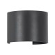 GloboStar® AXIS-R 60642 Φωτιστικό Τοίχου - Απλίκα Αρχιτεκτονικού Φωτισμού Εσωτερικού/Εξωτερικού Χώρου Up & Down LED 10W 1250lm 10 έως 60° AC 220-240V Αδιάβροχο IP65 Μ10 x Π10 x Υ10cm - Ψυχρό Λευκό 6000K - Γκρι Ανθρακί- Bridgelux Chip - 3 Years Warrant GloboStar® AXIS-R 60642 Φωτιστικό Τοίχου - Απλίκα Αρχιτεκτονικού Φωτισμού Εσωτερικού/Εξωτερικού Χώρου Up & Down LED 10W 1250lm 10 έως 60° AC 220-240V Αδιάβροχο IP65 Μ10 x Π10 x Υ10cm - Ψυχρό Λευκό 6000K - Γκρι Ανθρακί- Bridgelux Chip - 3 Years Warrant
