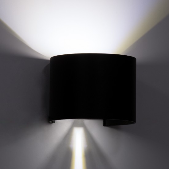 GloboStar® AXIS-R 60643 Φωτιστικό Τοίχου - Απλίκα Αρχιτεκτονικού Φωτισμού Εσωτερικού/Εξωτερικού Χώρου Up & Down LED 10W 1250lm 10 έως 60° AC 220-240V Αδιάβροχο IP65 Μ10 x Π10 x Υ10cm - Ψυχρό Λευκό 6000K - Μαύρο - Bridgelux Chip - 3 Years Warranty GloboStar® AXIS-R 60643 Φωτιστικό Τοίχου - Απλίκα Αρχιτεκτονικού Φωτισμού Εσωτερικού/Εξωτερικού Χώρου Up & Down LED 10W 1250lm 10 έως 60° AC 220-240V Αδιάβροχο IP65 Μ10 x Π10 x Υ10cm - Ψυχρό Λευκό 6000K - Μαύρο - Bridgelux Chip - 3 Years Warranty