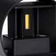 GloboStar® AXIS-R 60643 Φωτιστικό Τοίχου - Απλίκα Αρχιτεκτονικού Φωτισμού Εσωτερικού/Εξωτερικού Χώρου Up & Down LED 10W 1250lm 10 έως 60° AC 220-240V Αδιάβροχο IP65 Μ10 x Π10 x Υ10cm - Ψυχρό Λευκό 6000K - Μαύρο - Bridgelux Chip - 3 Years Warranty GloboStar® AXIS-R 60643 Φωτιστικό Τοίχου - Απλίκα Αρχιτεκτονικού Φωτισμού Εσωτερικού/Εξωτερικού Χώρου Up & Down LED 10W 1250lm 10 έως 60° AC 220-240V Αδιάβροχο IP65 Μ10 x Π10 x Υ10cm - Ψυχρό Λευκό 6000K - Μαύρο - Bridgelux Chip - 3 Years Warranty