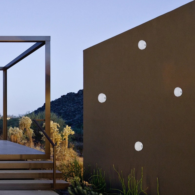 kelvo® ARKOS KLV-101-0109 Μοντέρνο Φωτιστικό Τοίχου - Απλίκα LED 8W 840lm 15° AC 220-240V Αδιάβροχο IP65 Θερμό Λευκό 2700K - Lumileds COB Chip & TÜV SÜD Driver - Λευκό Ματ - Μ13 x Π5.5 x Υ13cm - 5 Χρόνια Εγγύηση