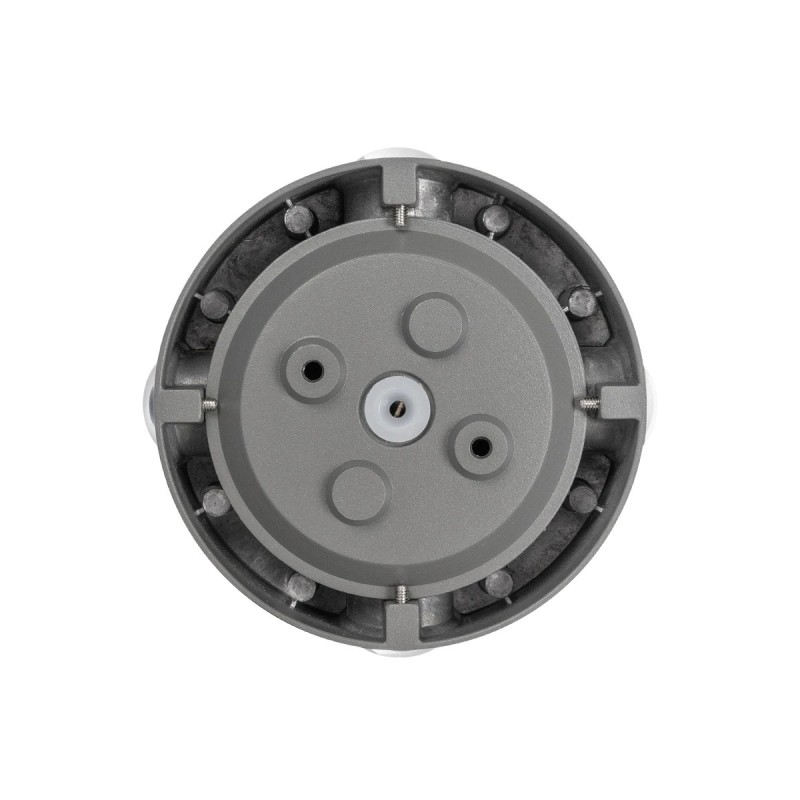 kelvo® ARKOS KLV-101-0108 Μοντέρνο Φωτιστικό Τοίχου - Απλίκα LED 8W 840lm 15° AC 220-240V Αδιάβροχο IP65 Θερμό Λευκό 2700K - Lumileds COB Chip & TÜV SÜD Driver - Γκρι Ανθρακί Ματ - Μ13 x Π5.5 x Υ13cm - 5 Χρόνια Εγγύηση