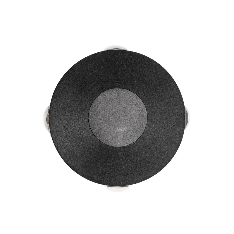 kelvo® ARKOS KLV-101-0107 Μοντέρνο Φωτιστικό Τοίχου - Απλίκα LED 8W 840lm 15° AC 220-240V Αδιάβροχο IP65 Θερμό Λευκό 2700K - Lumileds COB Chip & TÜV SÜD Driver - Μαύρο Ματ - Μ13 x Π5.5 x Υ13cm - 5 Χρόνια Εγγύηση