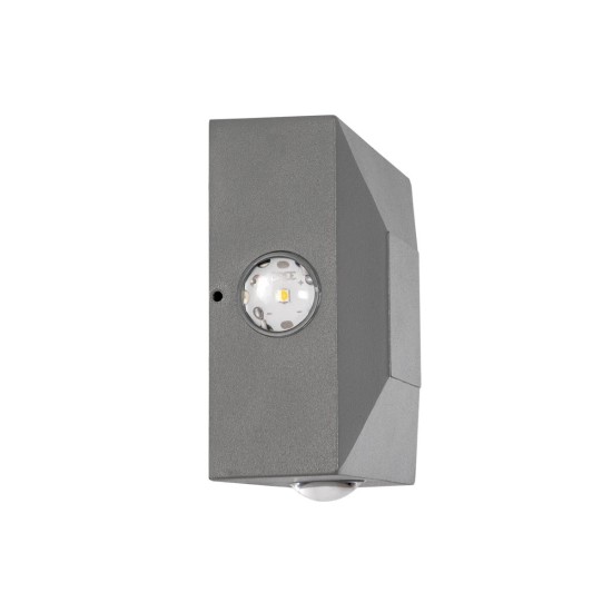 kelvo® ARKOS KLV-101-0111 Μοντέρνο Φωτιστικό Τοίχου - Απλίκα LED 8W 840lm 15° AC 220-240V Αδιάβροχο IP65 Θερμό Λευκό 2700K - Lumileds COB Chip & TÜV SÜD Driver - Γκρι Ανθρακί Ματ - Μ14 x Π5.5 x Υ14cm - 5 Χρόνια Εγγύηση kelvo® ARKOS KLV-101-0111 Μοντέρνο Φωτιστικό Τοίχου - Απλίκα LED 8W 840lm 15° AC 220-240V Αδιάβροχο IP65 Θερμό Λευκό 2700K - Lumileds COB Chip & TÜV SÜD Driver - Γκρι Ανθρακί Ματ - Μ14 x Π5.5 x Υ14cm - 5 Χρόνια Εγγύηση