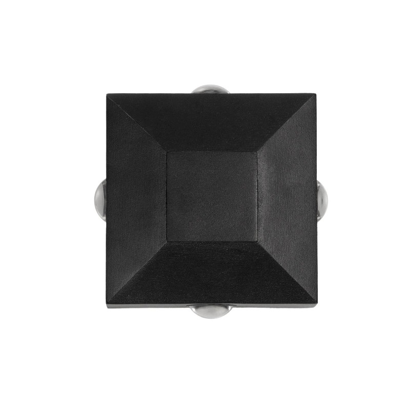 kelvo® ARKOS KLV-101-0110 Μοντέρνο Φωτιστικό Τοίχου - Απλίκα LED 8W 840lm 15° AC 220-240V Αδιάβροχο IP65 Θερμό Λευκό 2700K - Lumileds COB Chip & TÜV SÜD Driver - Μαύρο Ματ - Μ14 x Π5.5 x Υ14cm - 5 Χρόνια Εγγύηση