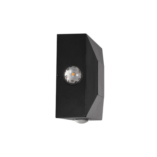 kelvo® ARKOS KLV-101-0110 Μοντέρνο Φωτιστικό Τοίχου - Απλίκα LED 8W 840lm 15° AC 220-240V Αδιάβροχο IP65 Θερμό Λευκό 2700K - Lumileds COB Chip & TÜV SÜD Driver - Μαύρο Ματ - Μ14 x Π5.5 x Υ14cm - 5 Χρόνια Εγγύηση kelvo® ARKOS KLV-101-0110 Μοντέρνο Φωτιστικό Τοίχου - Απλίκα LED 8W 840lm 15° AC 220-240V Αδιάβροχο IP65 Θερμό Λευκό 2700K - Lumileds COB Chip & TÜV SÜD Driver - Μαύρο Ματ - Μ14 x Π5.5 x Υ14cm - 5 Χρόνια Εγγύηση