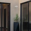 kelvo® AURA KLV-101-0118 Μοντέρνο Φωτιστικό Τοίχου - Απλίκα LED 7W 875lm 45° AC 220-240V Αδιάβροχο IP65 Θερμό Λευκό 2700K - Bridgelux COB Chip & TÜV SÜD Driver - Λευκό Ματ - Μ13 x Π15 x Υ4.5cm - 5 Χρόνια Εγγύηση