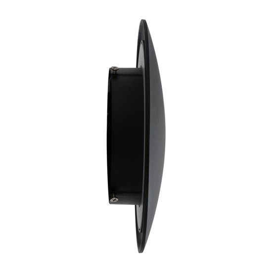 GloboStar® HELIO-R 60660 Φωτιστικό Τοίχου - Απλίκα Αρχιτεκτονικού Φωτισμού Εσωτερικού/Εξωτερικού Χώρου LED 10W 1150lm 120° x 360° AC 220-240V Αδιάβροχο IP65 Φ21 x Π5cm - Θερμό Λευκό 2700K - Μαύρο - Στρόγγυλο - Bridgelux Chip - 3 Years Warranty GloboStar® HELIO-R 60660 Φωτιστικό Τοίχου - Απλίκα Αρχιτεκτονικού Φωτισμού Εσωτερικού/Εξωτερικού Χώρου LED 10W 1150lm 120° x 360° AC 220-240V Αδιάβροχο IP65 Φ21 x Π5cm - Θερμό Λευκό 2700K - Μαύρο - Στρόγγυλο - Bridgelux Chip - 3 Years Warranty