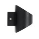 GloboStar® EDEN 60669 Φωτιστικό Τοίχου - Απλίκα Αρχιτεκτονικού Φωτισμού Εσωτερικού Χώρου Up & Down LED 10W 1000lm 60° AC 220-240V IP20 Μ16 x Π10.5 x Υ9cm - Φυσικό Λευκό 4500K - Μαύρο - Bridgelux Chip - 3 Years Warranty GloboStar® EDEN 60669 Φωτιστικό Τοίχου - Απλίκα Αρχιτεκτονικού Φωτισμού Εσωτερικού Χώρου Up & Down LED 10W 1000lm 60° AC 220-240V IP20 Μ16 x Π10.5 x Υ9cm - Φυσικό Λευκό 4500K - Μαύρο - Bridgelux Chip - 3 Years Warranty