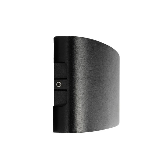 GLOBOSTAR® SIXOAD 60678 Μοντέρνο Φωτιστικό Τοίχου - Απλίκα LED 24W 3000lm 30° AC 220-240V Αδιάβροχο IP65 Θερμό Λευκό 2700K - CREE XPE Chip & TÜV SÜD Driver - Μαύρο Ματ - Μ32 x Π5.5 x Υ8cm - 5 Χρόνια Εγγύηση