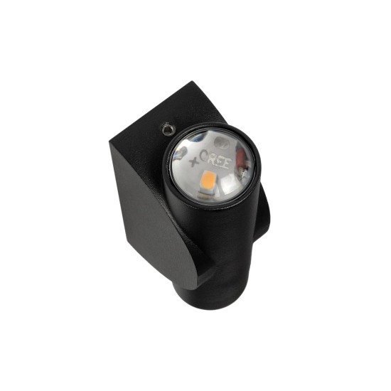 GLOBOSTAR® ARC 60679 Μοντέρνο Φωτιστικό Τοίχου - Απλίκα LED 4W 500lm 30° AC 220-240V Αδιάβροχο IP65 Θερμό Λευκό 2700K - CREE XPE Chip & TÜV SÜD Driver - Μαύρο Ματ - Μ3.5 x Π4.8 x Υ11.5cm - 5 Χρόνια Εγγύηση GLOBOSTAR® ARC 60679 Μοντέρνο Φωτιστικό Τοίχου - Απλίκα LED 4W 500lm 30° AC 220-240V Αδιάβροχο IP65 Θερμό Λευκό 2700K - CREE XPE Chip & TÜV SÜD Driver - Μαύρο Ματ - Μ3.5 x Π4.8 x Υ11.5cm - 5 Χρόνια Εγγύηση