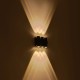 GLOBOSTAR® ARC 60680 Μοντέρνο Φωτιστικό Τοίχου - Απλίκα LED 12W 1500lm 30° AC 220-240V Αδιάβροχο IP65 Θερμό Λευκό 2700K - CREE XPE Chip & TÜV SÜD Driver - Μαύρο Ματ - Μ14 x Π4.8 x Υ11.5cm - 5 Χρόνια Εγγύηση GLOBOSTAR® ARC 60680 Μοντέρνο Φωτιστικό Τοίχου - Απλίκα LED 12W 1500lm 30° AC 220-240V Αδιάβροχο IP65 Θερμό Λευκό 2700K - CREE XPE Chip & TÜV SÜD Driver - Μαύρο Ματ - Μ14 x Π4.8 x Υ11.5cm - 5 Χρόνια Εγγύηση