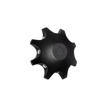 GLOBOSTAR® SPARK 60684 Μοντέρνο Φωτιστικό Τοίχου - Απλίκα LED 16W 2000lm 30° AC 220-240V Αδιάβροχο IP65 Θερμό Λευκό 2700K - CREE XPE Chip & TÜV SÜD Driver - Μαύρο Ματ - Μ25 x Π6 x Υ25cm - 5 Χρόνια Εγγύηση