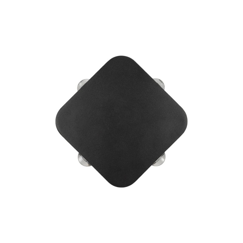 GLOBOSTAR® LUZ 60688 Μοντέρνο Φωτιστικό Τοίχου - Απλίκα LED 8W 1000lm 10° AC 220-240V Αδιάβροχο IP65 Θερμό Λευκό 2700K - CREE XPE Chip & TÜV SÜD Driver - Μαύρο Ματ - Μ13.5 x Π4.5 x Υ13.5cm - 5 Χρόνια Εγγύηση