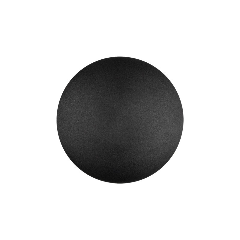 GLOBOSTAR® SOL 60690 Μοντέρνο Φωτιστικό Τοίχου - Απλίκα LED 12W 1500lm 30° AC 220-240V Αδιάβροχο IP65 Θερμό Λευκό 2700K - CREE XPE Chip & TÜV SÜD Driver - Μαύρο Ματ - Μ12 x Π5.5 x Υ12cm - 5 Χρόνια Εγγύηση