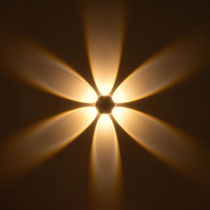 GLOBOSTAR® SOL 60690 Μοντέρνο Φωτιστικό Τοίχου - Απλίκα LED 12W 1500lm 30° AC 220-240V Αδιάβροχο IP65 Θερμό Λευκό 2700K - CREE XPE Chip & TÜV SÜD Driver - Μαύρο Ματ - Μ12 x Π5.5 x Υ12cm - 5 Χρόνια Εγγύηση