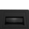 kelvo® STEPART KLV-101-0077 Χωνευτό Φωτιστικό Σκαλοπατιού / Διαδρόμου LED 3W 375lm 45° AC 220-240V Αδιάβροχο IP65 Θερμό Λευκό 2700K - Lumileds SMD Chip & TÜV SÜD Driver - Μαύρο Ματ - Μ8.5 x Π5 x Υ8.5cm / Q6.7 x 6.7cm - 5 Χρόνια Εγγύηση