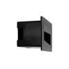 kelvo® STEPART KLV-101-0080 Χωνευτό Φωτιστικό Σκαλοπατιού / Διαδρόμου LED 3W 375lm 45° AC 220-240V Αδιάβροχο IP65 Θερμό Λευκό 2700K - Lumileds SMD Chip & TÜV SÜD Driver - Μαύρο Ματ - Μ10.5 x Π4.5 x Υ6cm / Q9.1 x 4.5cm - 5 Χρόνια Εγγύηση