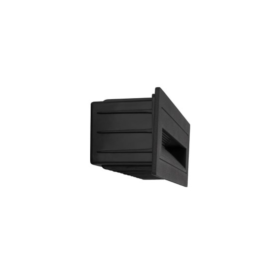 kelvo® STEPART KLV-101-0086 Μοντέρνο Χωνευτό Φωτιστικό Σκαλοπατιού - Διαδρόμου LED 6W 750lm 45° AC 220-240V Αδιάβροχο IP65 Θερμό Λευκό 2700K - Lumileds SMD Chip & TÜV SÜD Driver - Μαύρο Ματ - Μ21 x Π5.5 x Υ6.5cm / Q20.3 x 5.6cm - 5 Χρόνια Εγγύηση kelvo® STEPART KLV-101-0086 Μοντέρνο Χωνευτό Φωτιστικό Σκαλοπατιού - Διαδρόμου LED 6W 750lm 45° AC 220-240V Αδιάβροχο IP65 Θερμό Λευκό 2700K - Lumileds SMD Chip & TÜV SÜD Driver - Μαύρο Ματ - Μ21 x Π5.5 x Υ6.5cm / Q20.3 x 5.6cm - 5 Χρόνια Εγγύηση