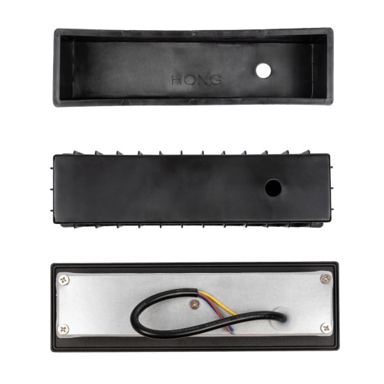 kelvo® STEPART KLV-101-0086 Μοντέρνο Χωνευτό Φωτιστικό Σκαλοπατιού - Διαδρόμου LED 6W 750lm 45° AC 220-240V Αδιάβροχο IP65 Θερμό Λευκό 2700K - Lumileds SMD Chip & TÜV SÜD Driver - Μαύρο Ματ - Μ21 x Π5.5 x Υ6.5cm / Q20.3 x 5.6cm - 5 Χρόνια Εγγύηση kelvo® STEPART KLV-101-0086 Μοντέρνο Χωνευτό Φωτιστικό Σκαλοπατιού - Διαδρόμου LED 6W 750lm 45° AC 220-240V Αδιάβροχο IP65 Θερμό Λευκό 2700K - Lumileds SMD Chip & TÜV SÜD Driver - Μαύρο Ματ - Μ21 x Π5.5 x Υ6.5cm / Q20.3 x 5.6cm - 5 Χρόνια Εγγύηση