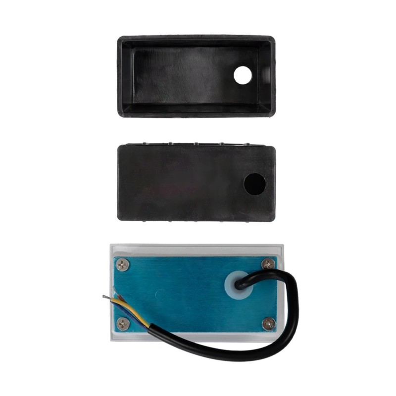 kelvo® STEPART KLV-101-0091 Χωνευτό Φωτιστικό Σκαλοπατιού / Διαδρόμου LED 3W 375lm 45° AC 220-240V Αδιάβροχο IP65 Θερμό Λευκό 2700K - Lumileds SMD Chip & TÜV SÜD Driver - Λευκό Ματ - Μ6 x Π5.5 x Υ10cm / Q5 x 9.6cm - 5 Χρόνια Εγγύηση