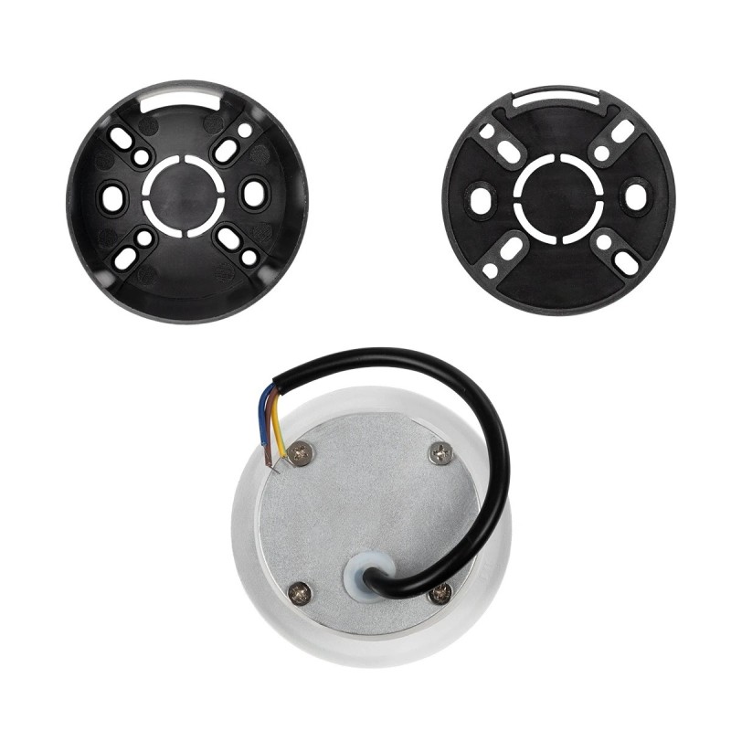 kelvo® STEPART KLV-101-0076 Χωνευτό Φωτιστικό Σκαλοπατιού / Διαδρόμου LED 3W 375lm 45° AC 220-240V Αδιάβροχο IP65 Θερμό Λευκό 2700K - Lumileds SMD Chip & TÜV SÜD Driver - Λευκό Ματ - Μ8.3 x Π4.5 x Υ8.3cm / Q6.6 x 6.6cm - 5 Χρόνια Εγγύηση