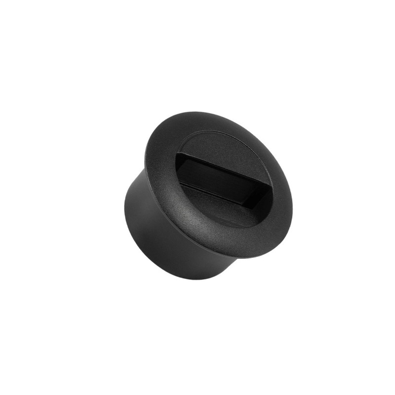 kelvo® STEPART KLV-101-0074 Χωνευτό Φωτιστικό Σκαλοπατιού / Διαδρόμου LED 3W 375lm 45° AC 220-240V Αδιάβροχο IP65 Θερμό Λευκό 2700K - Lumileds SMD Chip & TÜV SÜD Driver - Μαύρο Ματ - Μ8.3 x Π4.5 x Υ8.3cm / Q6.6 x 6.6cm - 5 Χρόνια Εγγύηση