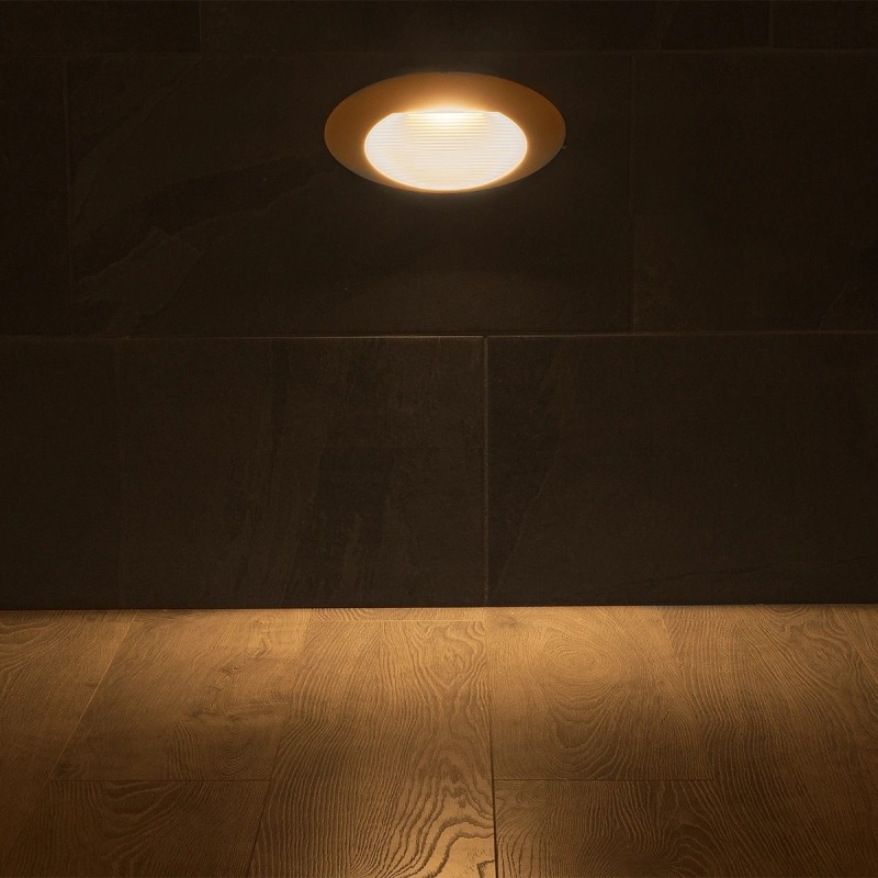 kelvo® STEPART KLV-101-0100 Φωτιστικό Σκαλοπατιού / Διαδρόμου LED 3W 375lm 45° AC 220-240V Αδιάβροχο IP65 Θερμό Λευκό 2700K - Lumileds SMD Chip & TÜV SÜD Driver - Λευκό Ματ - Μ26 x Π5.5 x Υ13cm - 5 Χρόνια Εγγύηση