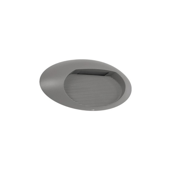 kelvo® STEPART KLV-101-0099 Μοντέρνο Φωτιστικό Σκαλοπατιού - Διαδρόμου LED 3W 375lm 45° AC 220-240V Αδιάβροχο IP65 Θερμό Λευκό 2700K - Lumileds SMD Chip & TÜV SÜD Driver - Γκρι Ανθρακί Ματ - Μ26 x Π5.5 x Υ13cm - 5 Χρόνια Εγγύηση kelvo® STEPART KLV-101-0099 Μοντέρνο Φωτιστικό Σκαλοπατιού - Διαδρόμου LED 3W 375lm 45° AC 220-240V Αδιάβροχο IP65 Θερμό Λευκό 2700K - Lumileds SMD Chip & TÜV SÜD Driver - Γκρι Ανθρακί Ματ - Μ26 x Π5.5 x Υ13cm - 5 Χρόνια Εγγύηση