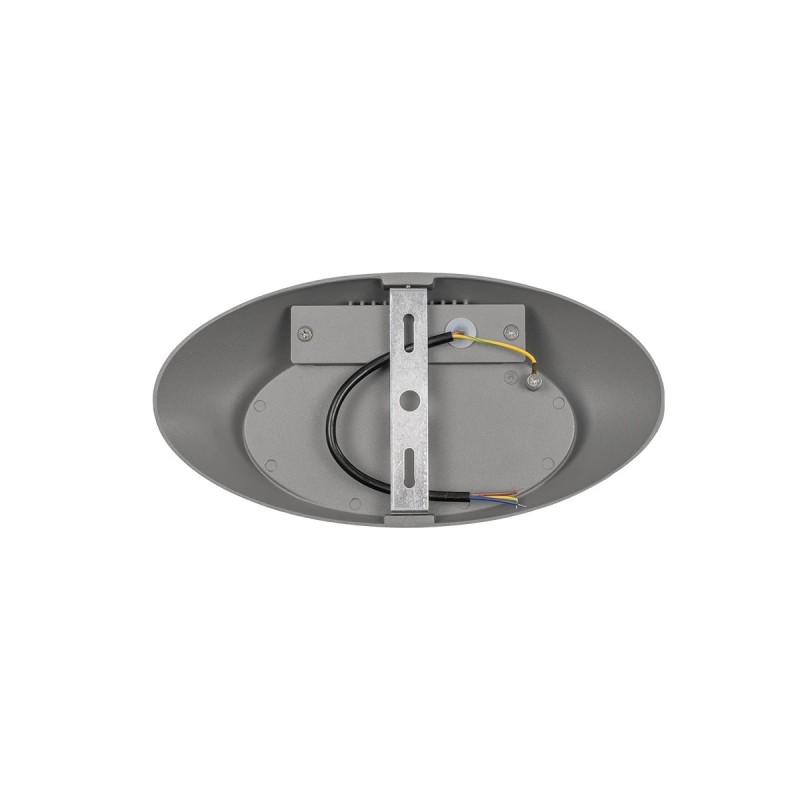 kelvo® STEPART KLV-101-0099 Φωτιστικό Σκαλοπατιού / Διαδρόμου LED 3W 375lm 45° AC 220-240V Αδιάβροχο IP65 Θερμό Λευκό 2700K - Lumileds SMD Chip & TÜV SÜD Driver - Γκρι Ανθρακί Ματ - Μ26 x Π5.5 x Υ13cm - 5 Χρόνια Εγγύηση