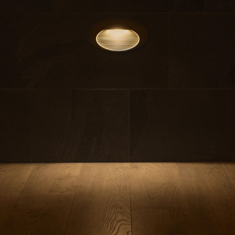 kelvo® STEPART KLV-101-0099 Φωτιστικό Σκαλοπατιού / Διαδρόμου LED 3W 375lm 45° AC 220-240V Αδιάβροχο IP65 Θερμό Λευκό 2700K - Lumileds SMD Chip & TÜV SÜD Driver - Γκρι Ανθρακί Ματ - Μ26 x Π5.5 x Υ13cm - 5 Χρόνια Εγγύηση