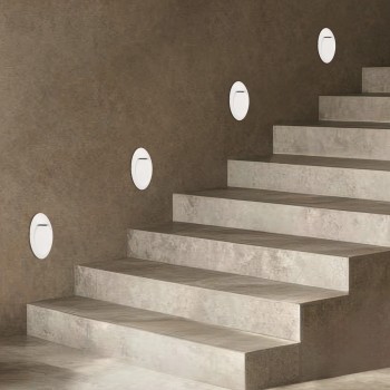 kelvo® STEPART KLV-101-0103 Φωτιστικό Σκαλοπατιού / Διαδρόμου LED 3W 375lm 45° AC 220-240V Αδιάβροχο IP65 Θερμό Λευκό 2700K - Lumileds SMD Chip & TÜV SÜD Driver - Λευκό Ματ - Μ13 x Π5.5 x Υ26cm - 5 Χρόνια Εγγύηση