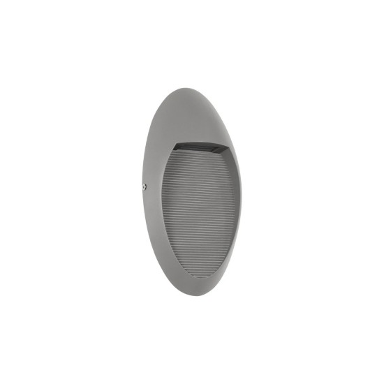 kelvo® STEPART KLV-101-0102 Μοντέρνο Φωτιστικό Σκαλοπατιού - Διαδρόμου LED 3W 375lm 45° AC 220-240V Αδιάβροχο IP65 Θερμό Λευκό 2700K - Lumileds SMD Chip & TÜV SÜD Driver - Γκρι Ανθρακί Ματ - Μ13 x Π5.5 x Υ26cm - 5 Χρόνια Εγγύηση kelvo® STEPART KLV-101-0102 Μοντέρνο Φωτιστικό Σκαλοπατιού - Διαδρόμου LED 3W 375lm 45° AC 220-240V Αδιάβροχο IP65 Θερμό Λευκό 2700K - Lumileds SMD Chip & TÜV SÜD Driver - Γκρι Ανθρακί Ματ - Μ13 x Π5.5 x Υ26cm - 5 Χρόνια Εγγύηση