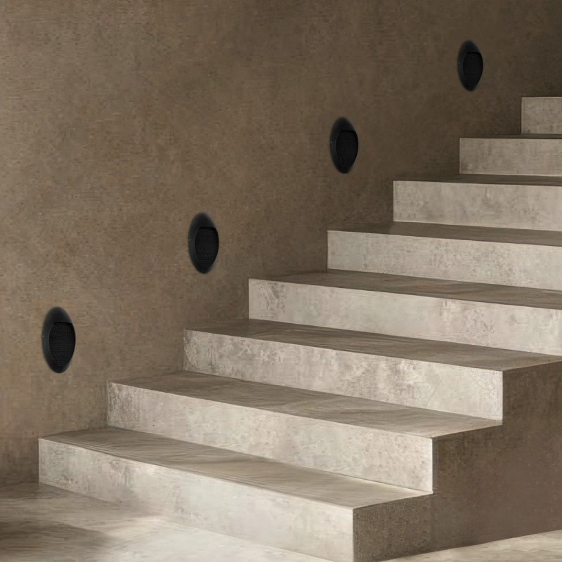 kelvo® STEPART KLV-101-0101 Φωτιστικό Σκαλοπατιού / Διαδρόμου LED 3W 375lm 45° AC 220-240V Αδιάβροχο IP65 Θερμό Λευκό 2700K - Lumileds SMD Chip & TÜV SÜD Driver - Μαύρο Ματ - Μ13 x Π5.5 x Υ26cm - 5 Χρόνια Εγγύηση