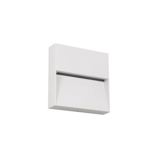 kelvo® STEPART KLV-101-0106 Μοντέρνο Φωτιστικό Σκαλοπατιού - Διαδρόμου LED 4W 500lm 45° AC 220-240V Αδιάβροχο IP65 Θερμό Λευκό 2700K - Lumileds SMD Chip & TÜV SÜD Driver - Λευκό Ματ - Μ15 x Π3.5 x Υ15cm - 5 Χρόνια Εγγύηση kelvo® STEPART KLV-101-0106 Μοντέρνο Φωτιστικό Σκαλοπατιού - Διαδρόμου LED 4W 500lm 45° AC 220-240V Αδιάβροχο IP65 Θερμό Λευκό 2700K - Lumileds SMD Chip & TÜV SÜD Driver - Λευκό Ματ - Μ15 x Π3.5 x Υ15cm - 5 Χρόνια Εγγύηση