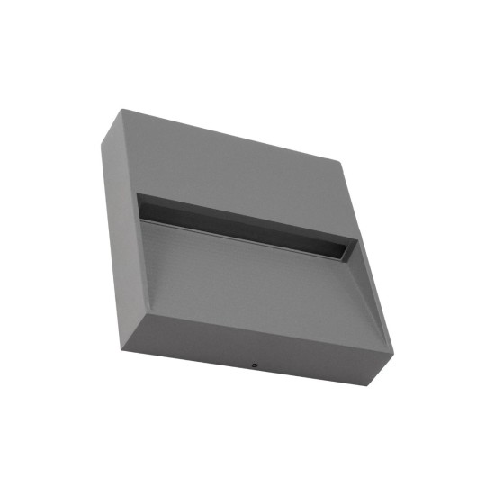 kelvo® STEPART KLV-101-0105 Μοντέρνο Φωτιστικό Σκαλοπατιού - Διαδρόμου LED 4W 500lm 45° AC 220-240V Αδιάβροχο IP65 Θερμό Λευκό 2700K - Lumileds SMD Chip & TÜV SÜD Driver - Γκρι Ανθρακί Ματ - Μ15 x Π3.5 x Υ15cm - 5 Χρόνια Εγγύηση kelvo® STEPART KLV-101-0105 Μοντέρνο Φωτιστικό Σκαλοπατιού - Διαδρόμου LED 4W 500lm 45° AC 220-240V Αδιάβροχο IP65 Θερμό Λευκό 2700K - Lumileds SMD Chip & TÜV SÜD Driver - Γκρι Ανθρακί Ματ - Μ15 x Π3.5 x Υ15cm - 5 Χρόνια Εγγύηση