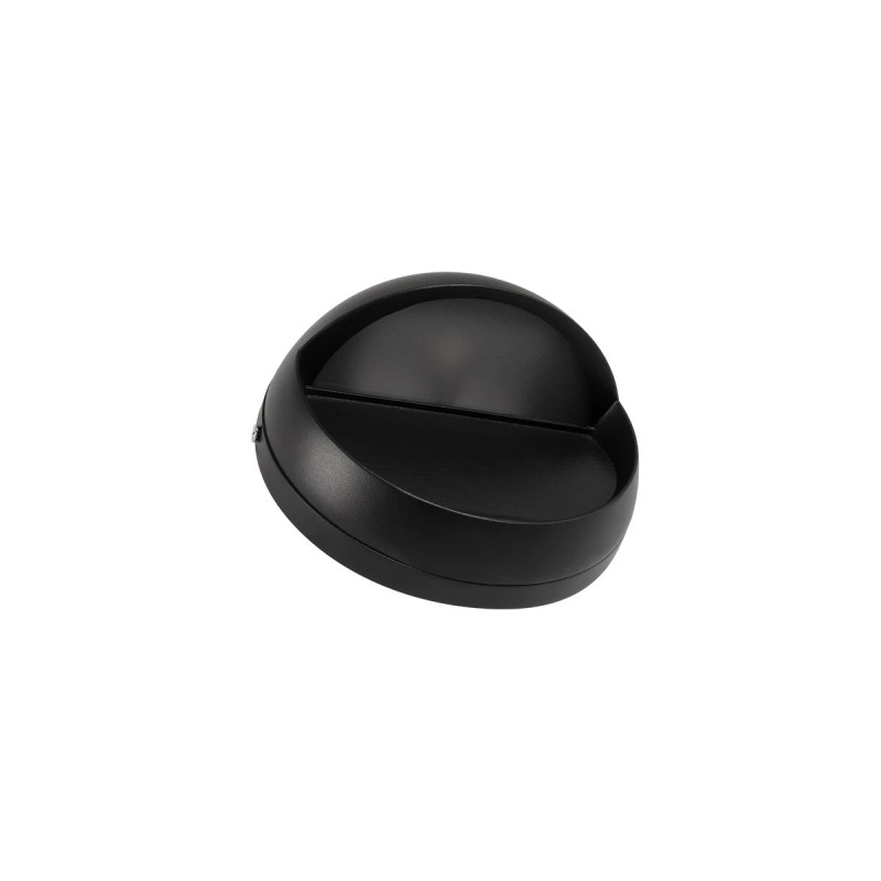 kelvo® STEPART KLV-101-0095 Φωτιστικό Σκαλοπατιού / Διαδρόμου LED 3W 375lm 45° AC 220-240V Αδιάβροχο IP65 Θερμό Λευκό 2700K - Lumileds SMD Chip & TÜV SÜD Driver - Μαύρο Ματ - Μ16 x Π8 x Υ16cm - 5 Χρόνια Εγγύηση