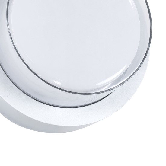 GLOBOSTAR® NEXUS 60763 Φωτιστικό Τοίχου - Απλίκα Εσωτερικού/Εξωτερικού Χώρου LED 10W 1050lm 120° AC175-265V Αδιάβροχο IP65 - Πλαστικό Σώμα - Φυσικό λευκό 4500K - Φ17 x Υ9cm - Λευκό - Bridgelux Chip - 3 Χρόνια Εγγύηση GLOBOSTAR® NEXUS 60763 Φωτιστικό Τοίχου - Απλίκα Εσωτερικού/Εξωτερικού Χώρου LED 10W 1050lm 120° AC175-265V Αδιάβροχο IP65 - Πλαστικό Σώμα - Φυσικό λευκό 4500K - Φ17 x Υ9cm - Λευκό - Bridgelux Chip - 3 Χρόνια Εγγύηση