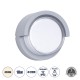 GLOBOSTAR® APEX 60765 Φωτιστικό Τοίχου - Απλίκα Εσωτερικού/Εξωτερικού Χώρου LED 10W 1050lm 120° AC175-265V Αδιάβροχο IP65 - Πλαστικό Σώμα - Φυσικό λευκό 4500K - Φ17 x Υ9cm - Γκρι - Bridgelux Chip - 3 Χρόνια Εγγύηση GLOBOSTAR® APEX 60765 Φωτιστικό Τοίχου - Απλίκα Εσωτερικού/Εξωτερικού Χώρου LED 10W 1050lm 120° AC175-265V Αδιάβροχο IP65 - Πλαστικό Σώμα - Φυσικό λευκό 4500K - Φ17 x Υ9cm - Γκρι - Bridgelux Chip - 3 Χρόνια Εγγύηση