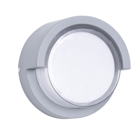 GLOBOSTAR® APEX 60765 Φωτιστικό Τοίχου - Απλίκα Εσωτερικού/Εξωτερικού Χώρου LED 10W 1050lm 120° AC175-265V Αδιάβροχο IP65 - Πλαστικό Σώμα - Φυσικό λευκό 4500K - Φ17 x Υ9cm - Γκρι - Bridgelux Chip - 3 Χρόνια Εγγύηση GLOBOSTAR® APEX 60765 Φωτιστικό Τοίχου - Απλίκα Εσωτερικού/Εξωτερικού Χώρου LED 10W 1050lm 120° AC175-265V Αδιάβροχο IP65 - Πλαστικό Σώμα - Φυσικό λευκό 4500K - Φ17 x Υ9cm - Γκρι - Bridgelux Chip - 3 Χρόνια Εγγύηση