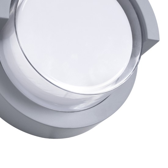 GLOBOSTAR® APEX 60765 Φωτιστικό Τοίχου - Απλίκα Εσωτερικού/Εξωτερικού Χώρου LED 10W 1050lm 120° AC175-265V Αδιάβροχο IP65 - Πλαστικό Σώμα - Φυσικό λευκό 4500K - Φ17 x Υ9cm - Γκρι - Bridgelux Chip - 3 Χρόνια Εγγύηση GLOBOSTAR® APEX 60765 Φωτιστικό Τοίχου - Απλίκα Εσωτερικού/Εξωτερικού Χώρου LED 10W 1050lm 120° AC175-265V Αδιάβροχο IP65 - Πλαστικό Σώμα - Φυσικό λευκό 4500K - Φ17 x Υ9cm - Γκρι - Bridgelux Chip - 3 Χρόνια Εγγύηση