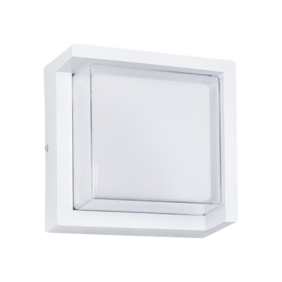 GLOBOSTAR® APEX 60772 Φωτιστικό Τοίχου - Απλίκα Εσωτερικού/Εξωτερικού Χώρου LED 10W 1050lm 120° AC175-265V Αδιάβροχο IP65 - Πλαστικό Σώμα - Φυσικό λευκό 4500K - Μ17 x Π17 x Υ9cm - Λευκό - Bridgelux Chip - 3 Χρόνια Εγγύηση GLOBOSTAR® APEX 60772 Φωτιστικό Τοίχου - Απλίκα Εσωτερικού/Εξωτερικού Χώρου LED 10W 1050lm 120° AC175-265V Αδιάβροχο IP65 - Πλαστικό Σώμα - Φυσικό λευκό 4500K - Μ17 x Π17 x Υ9cm - Λευκό - Bridgelux Chip - 3 Χρόνια Εγγύηση