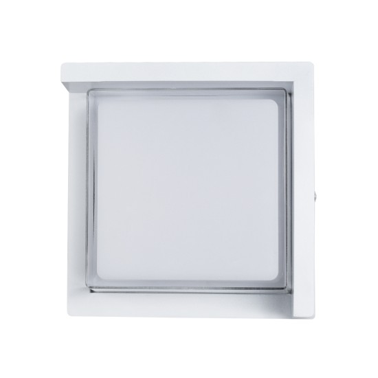 GLOBOSTAR® APEX 60772 Φωτιστικό Τοίχου - Απλίκα Εσωτερικού/Εξωτερικού Χώρου LED 10W 1050lm 120° AC175-265V Αδιάβροχο IP65 - Πλαστικό Σώμα - Φυσικό λευκό 4500K - Μ17 x Π17 x Υ9cm - Λευκό - Bridgelux Chip - 3 Χρόνια Εγγύηση GLOBOSTAR® APEX 60772 Φωτιστικό Τοίχου - Απλίκα Εσωτερικού/Εξωτερικού Χώρου LED 10W 1050lm 120° AC175-265V Αδιάβροχο IP65 - Πλαστικό Σώμα - Φυσικό λευκό 4500K - Μ17 x Π17 x Υ9cm - Λευκό - Bridgelux Chip - 3 Χρόνια Εγγύηση