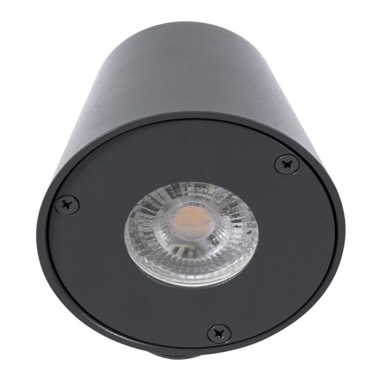 GloboStar® GARDENIA 60794 Φωτιστικό Τοίχου - Απλίκα Αρχιτεκτονικού Φωτισμού Εσωτερικού/Εξωτερικού Χώρου Up or Down Μονόφωτο 1 x GU10 AC220-240V Αδιάβροχο IP65 - Σώμα Αλουμινίου & Tempered Glass - Μ9.5 x Π13 x Υ7.7cm - Γκρι Ανθρακί - 5 Years Warranty GloboStar® GARDENIA 60794 Φωτιστικό Τοίχου - Απλίκα Αρχιτεκτονικού Φωτισμού Εσωτερικού/Εξωτερικού Χώρου Up or Down Μονόφωτο 1 x GU10 AC220-240V Αδιάβροχο IP65 - Σώμα Αλουμινίου & Tempered Glass - Μ9.5 x Π13 x Υ7.7cm - Γκρι Ανθρακί - 5 Years Warranty