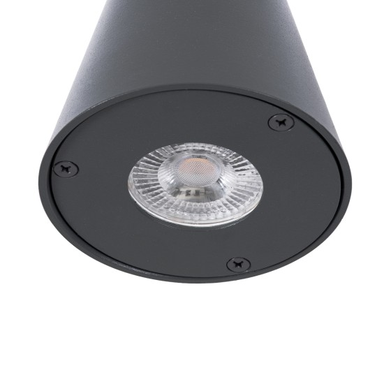 GloboStar® GARDENIA 60794 Φωτιστικό Τοίχου - Απλίκα Αρχιτεκτονικού Φωτισμού Εσωτερικού/Εξωτερικού Χώρου Up or Down Μονόφωτο 1 x GU10 AC220-240V Αδιάβροχο IP65 - Σώμα Αλουμινίου & Tempered Glass - Μ9.5 x Π13 x Υ7.7cm - Γκρι Ανθρακί - 5 Years Warranty GloboStar® GARDENIA 60794 Φωτιστικό Τοίχου - Απλίκα Αρχιτεκτονικού Φωτισμού Εσωτερικού/Εξωτερικού Χώρου Up or Down Μονόφωτο 1 x GU10 AC220-240V Αδιάβροχο IP65 - Σώμα Αλουμινίου & Tempered Glass - Μ9.5 x Π13 x Υ7.7cm - Γκρι Ανθρακί - 5 Years Warranty